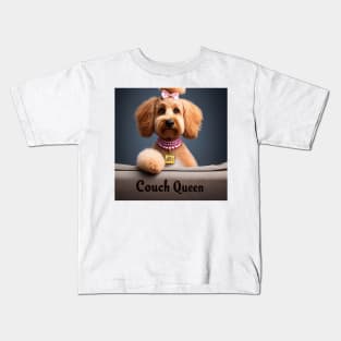 Jazzy Couch Queen Kids T-Shirt